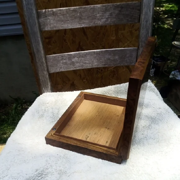 Elegant Brown Wooden Box - Picture 6 of 7